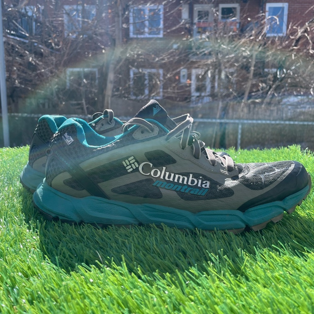 Columbia Montrail Waterproof Trail Running Shoes 9W